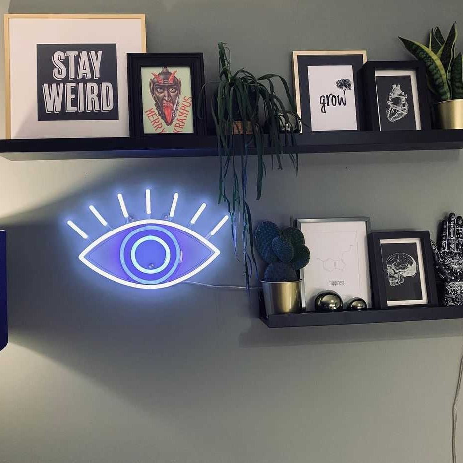 Lucky Eye - neon LED sign